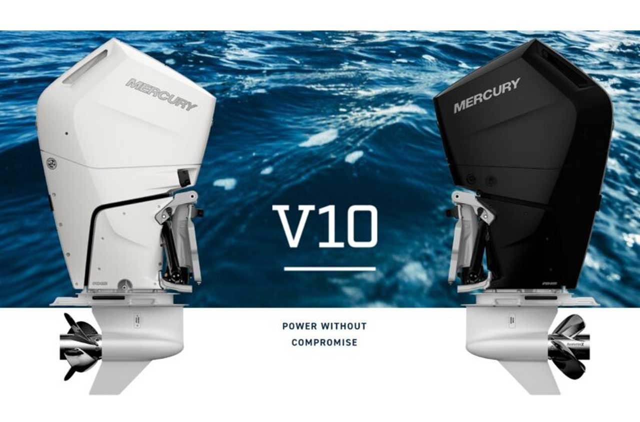 Mercury 400HP Verado V10 4-Stroke Outboard | Digital Throttle & Shift | Electric Start | 25″ X-Long | Verado 400XL V10 view 5