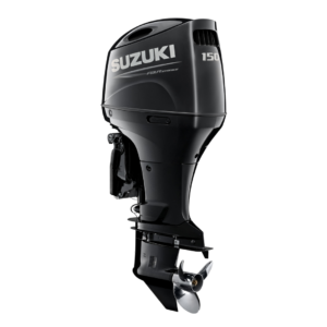Suzuki DF150A 150HP 4-Stroke Outboard Motor – Long (20″) Shaft, Electric start