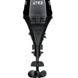 Suzuki DF20A 20HP 4-Stroke Outboard Motor – Long (20″) Shaft, Electric start