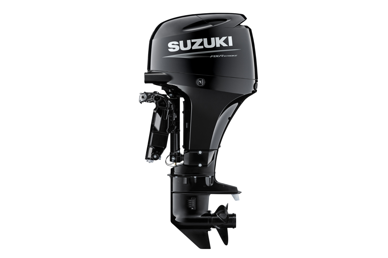 Suzuki DF50AV 50HP 4-Stroke Outboard Motor – Long (20″) Shaft, Electric start view 2