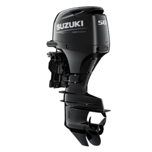 Suzuki DF50AV 50HP 4-Stroke Outboard Motor – Long (20″) Shaft, Electric start