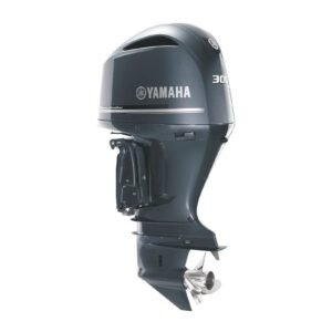 Yamaha 300hp Standard Outboard Motor 25" Shaft Counter Rotation Grey LF300XA