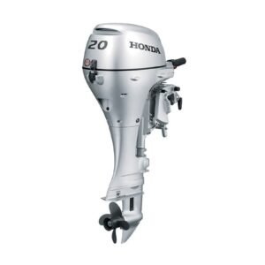 Honda 20hp Portable Outboard | Tiller, Manual Start, 15″ Shaft | BF20D3SH