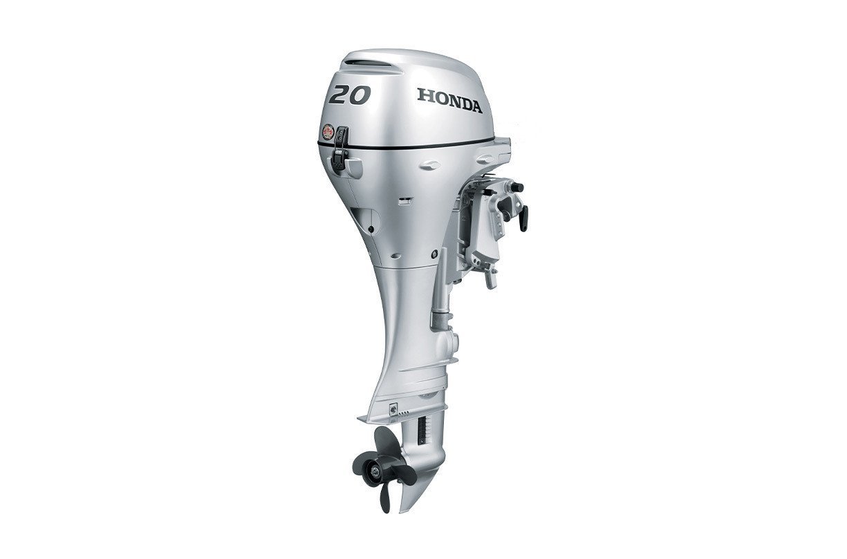 Honda 20hp Portable Outboard | Remote Mechanical, Electric and Manual Start, 15″ Shaft | BF20D3SRT