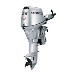 Honda 25hp Outboard | Tiller, Electric Start, 15″ Shaft | BF25D3SHG