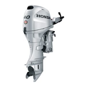 Honda 40hp Outboard | Tiller, Electric Start, 20″ Shaft | BF40D4LHA