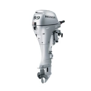 Honda 9.9hp Power Thrust Portable Outboard | Tiller, Electric and Manual Start, 25″ Shaft | BFP10D3XHT