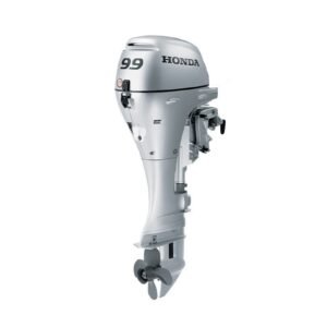 Honda 9.9hp Power Thrust Portable Outboard | Remote Mechanical, Electric and Manual Start, 25″ Shaft | BFP10D3XRT