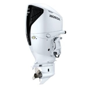 Honda 200hp White Outboard | Remote Mechanical, Electric Start, 25″ Shaft | BF200DK1XRA