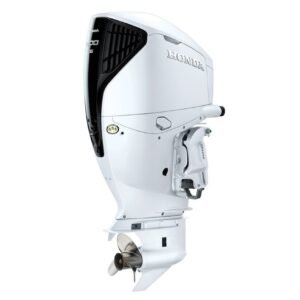 Honda 200hp White iST | Intelligent Shift and Throttle, Electric Start, 25″ Shaft, Counter Rotation | BF200DK1XCDA