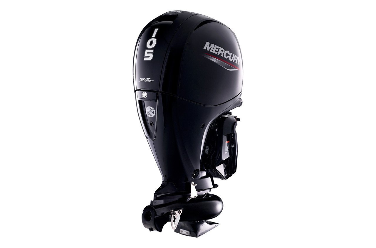 Mercury 105hp Jet Outboard – Remote Mechanical, Electric Start, 20″ Shaft – 105ELPT