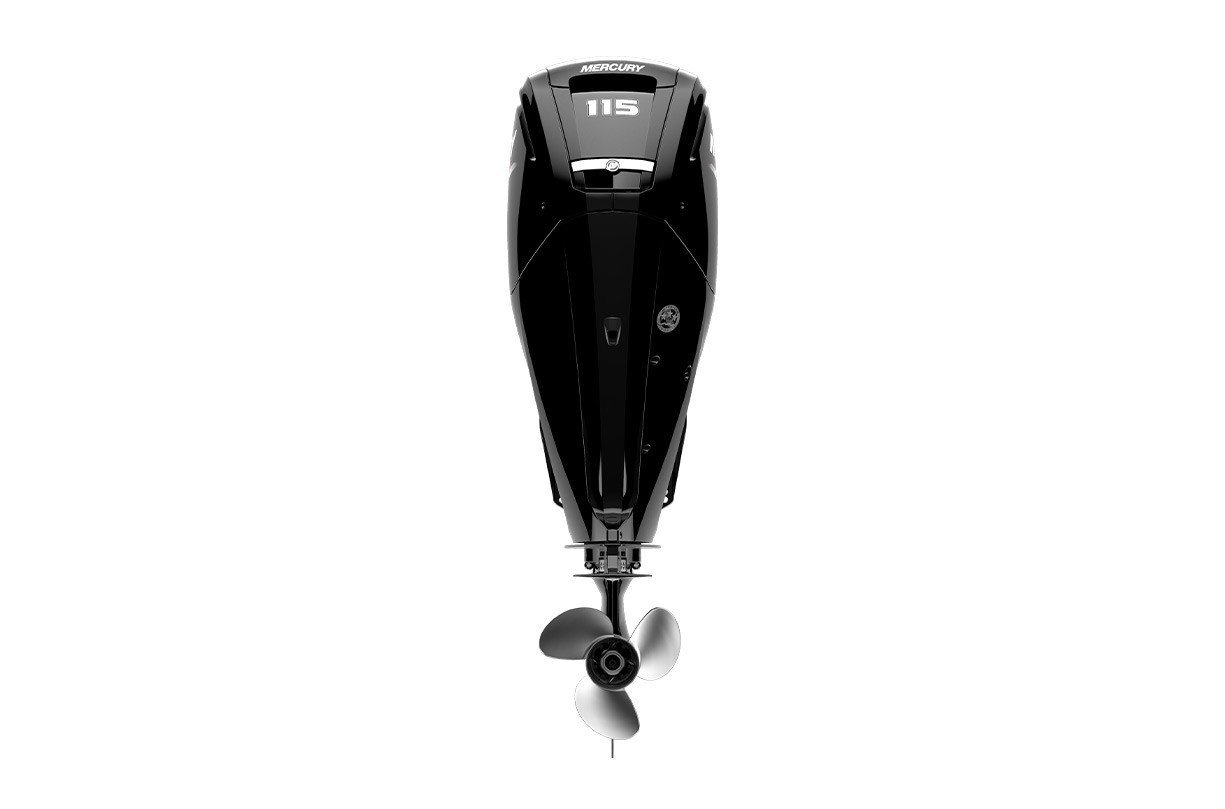 Mercury 115hp Command Thrust Outboard – Remote Mechanical, Electric Start, 25″ Shaft, Counter Rotation – 115ECXLPT view 3