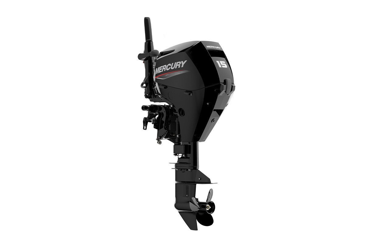 Mercury 15hp EFI Outboard | Tiller, Electric Start, 20" Shaft | 15ELH