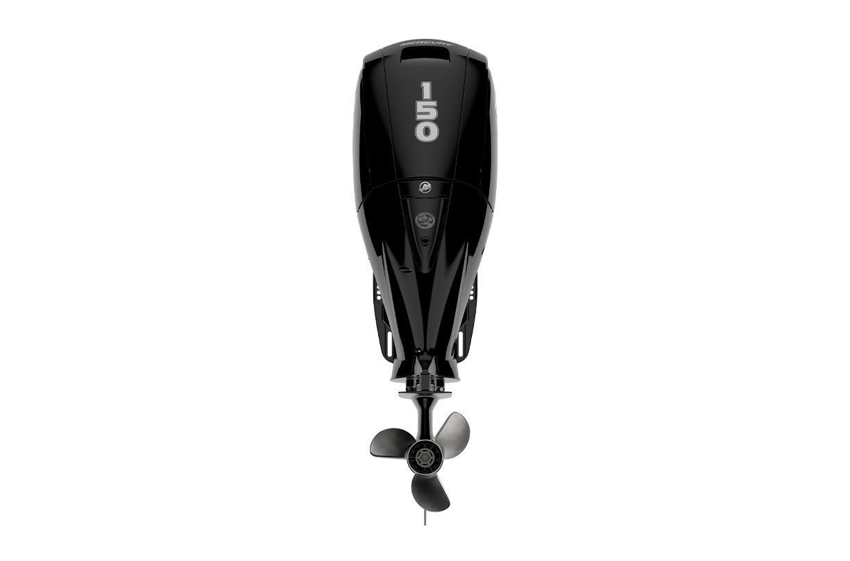 Mercury 150hp Outboard – Remote Mechanical, Electric Start, 25″ Shaft – 150XL view 3