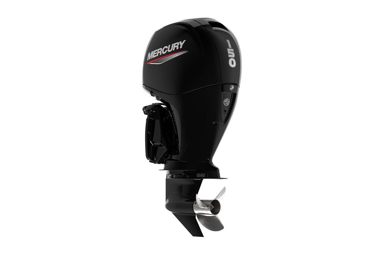 Mercury 150hp Outboard – Remote Mechanical, Electric Start, 25″ Shaft – 150XL