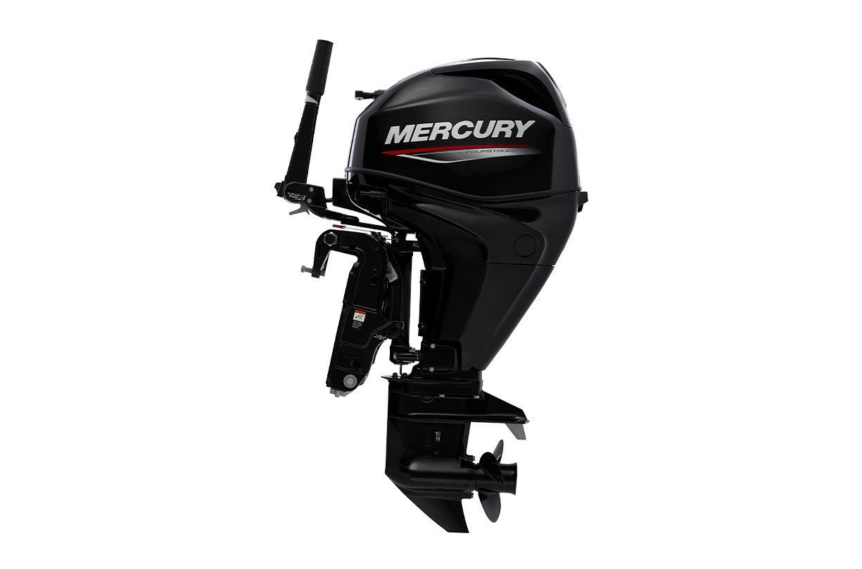 Mercury 25hp EFI Outboard – Tiller, Manual Start, 15″ Shaft – 25MH view 2