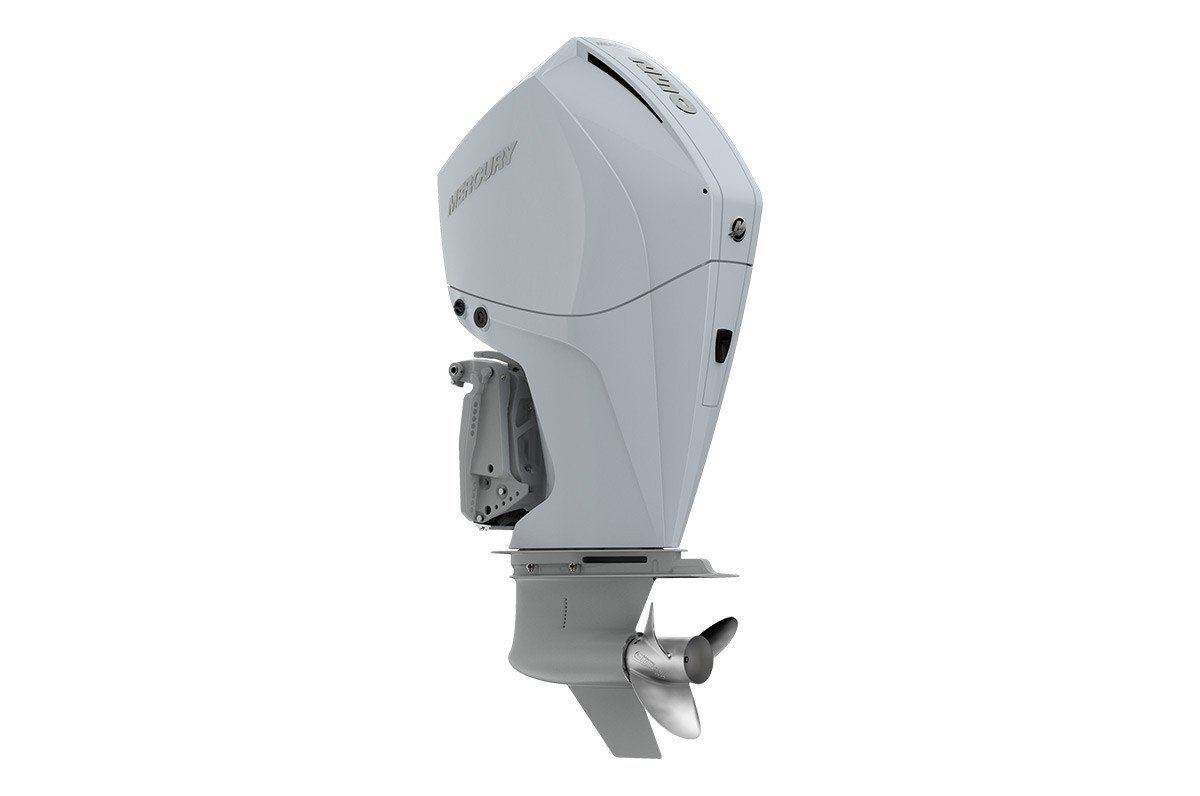Mercury 250HP 4-Stroke Outboard | Digital Throttle & Shift | 25″ X-Long | White | 250XL WH DTS