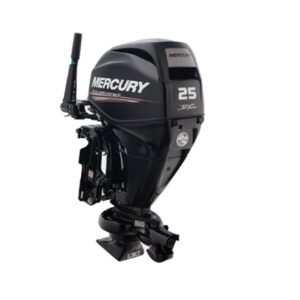 Mercury 25hp Jet Outboard – Tiller, Electric Start, 15″ Shaft – 25ELHGA