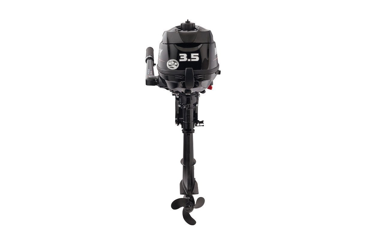 Mercury 3.5hp Outboard | Tiller, Manual Start, 20" Shaft | 3.5MLH - Image 3