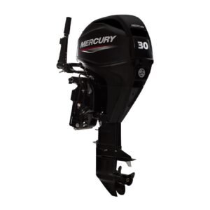Mercury 30hp EFI Outboard – Tiller, Electric Start, 20″ Shaft – 30ELHPT