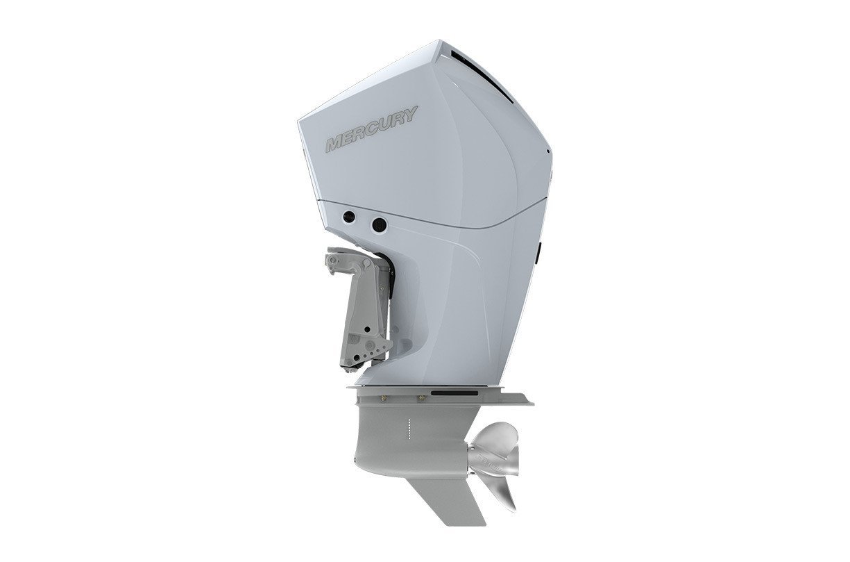 Mercury 300HP 4-Stroke Outboard | Remote Mechanical | 20″ Long | White | 300L WH