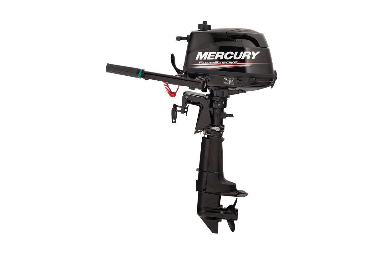 Mercury 5hp Outboard | Tiller, Manual Start, 15" Shaft | 5MH - Image 2