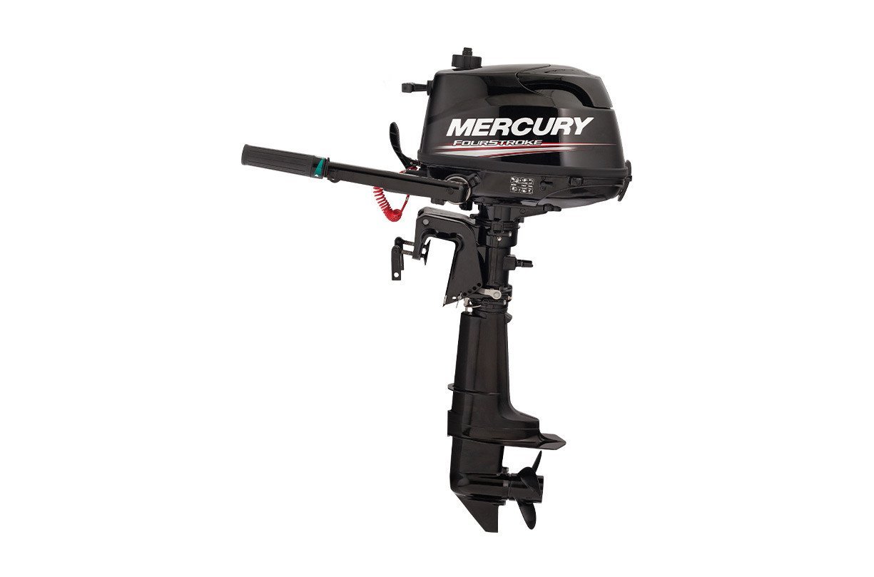 Mercury 6hp Outboard | Tiller, Manual Start, 20" Shaft | 6MLH - Image 2