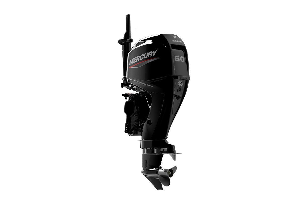 Mercury 60hp Command Thrust Outboard – Tiller, Electric Start, 20″ Shaft – 60ELHPT