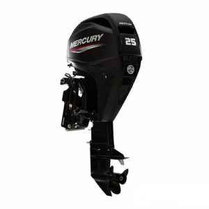Mercury 25hp EFI Outboard – Remote Mechanical, Electric Start, 20″ Shaft – 25EL