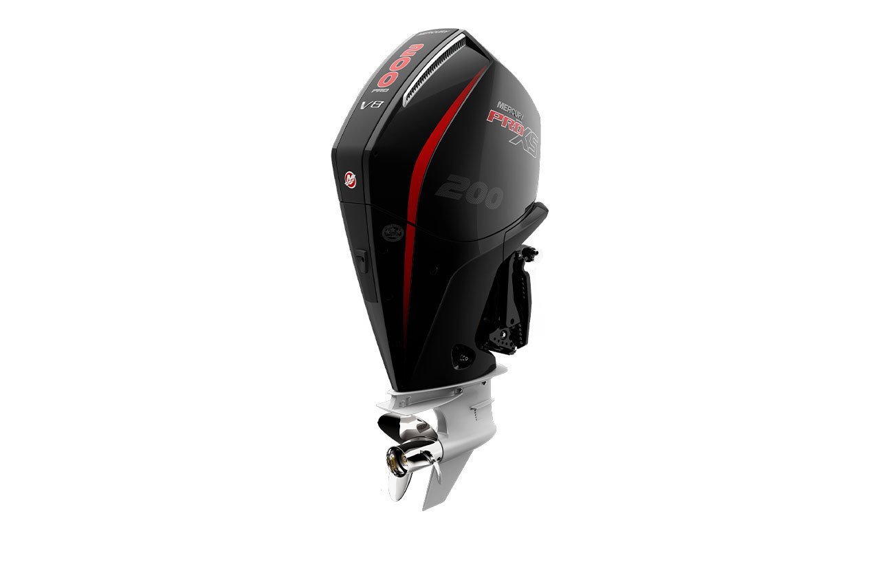 Mercury 200HP Pro XS 4-Stroke Outboard | Remote Mechanical | 25″ X-Long | mercury-pro-xs-200hp-outboard-remote-mechanical-electric-start-25-shaft-2… view 4