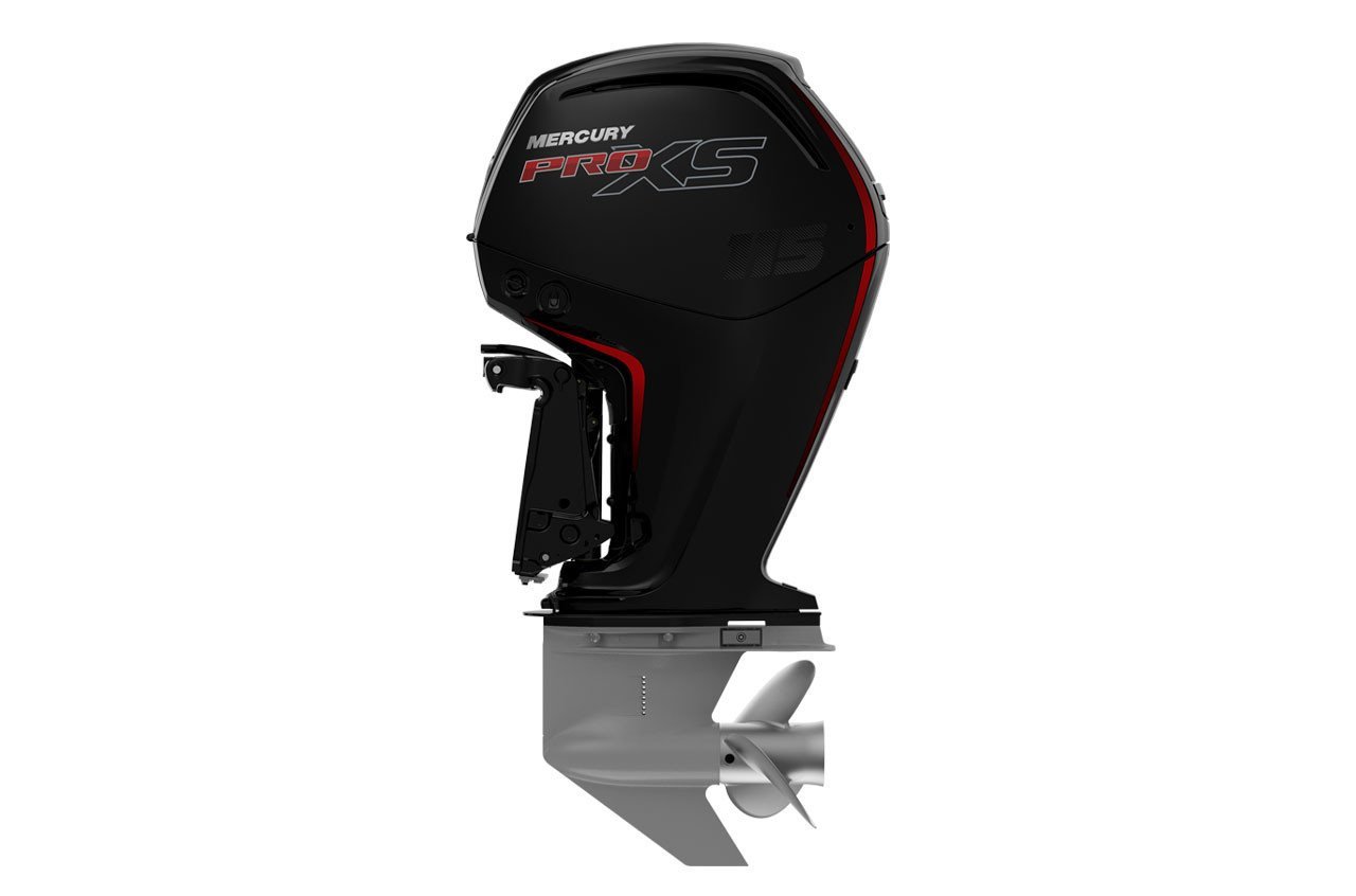 Mercury Pro XS 115hp EXLPT Outboard – Remote Mechanical, Electric Start, 25″ Shaft – 115EXLPT view 4