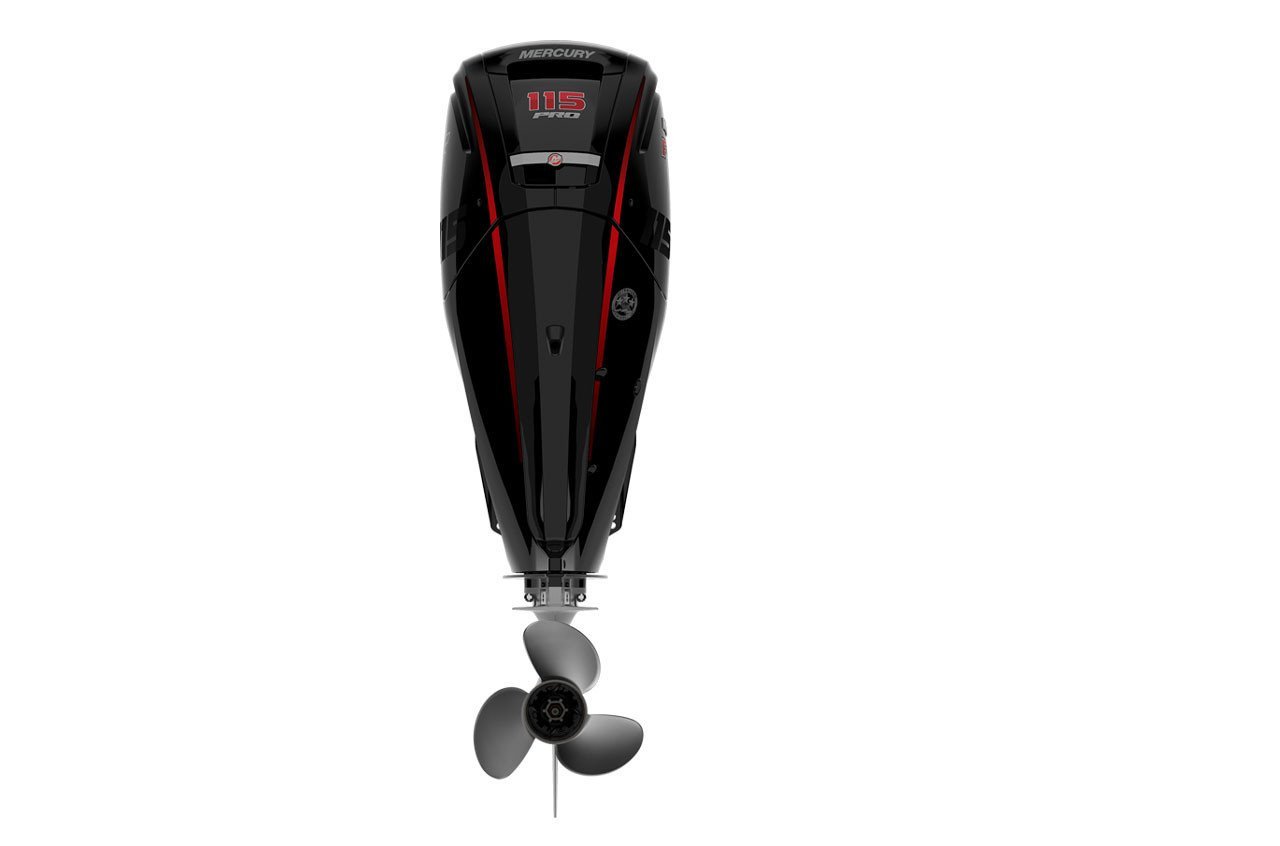 Mercury Pro XS 115hp EXLPT Outboard – Remote Mechanical, Electric Start, 25″ Shaft – 115EXLPT view 5
