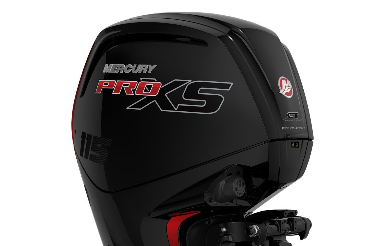 Mercury Pro XS 115hp EXLPT Outboard – Remote Mechanical, Electric Start, 25″ Shaft – 115EXLPT view 6