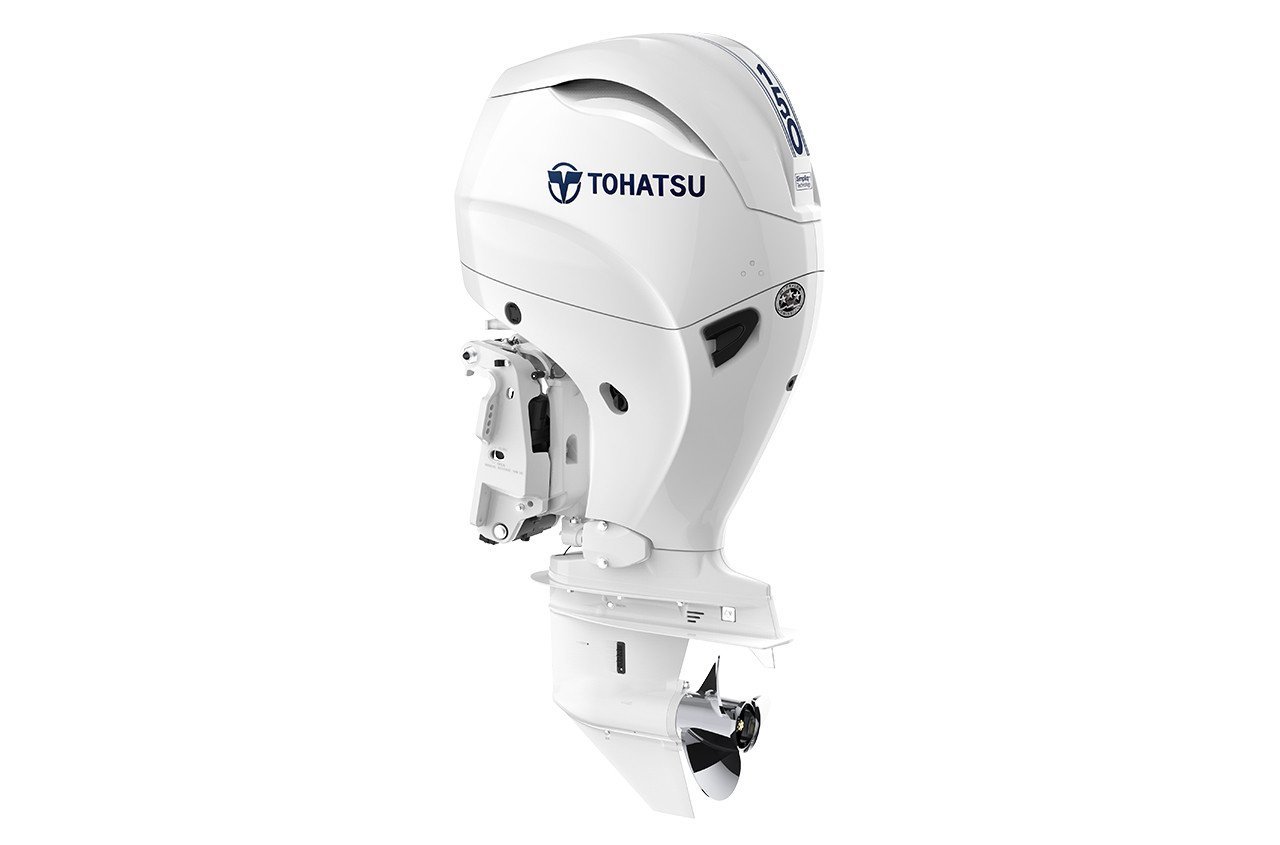 Tohatsu 150hp White Outboard | Remote Mechanical, 25" Shaft | MFS150AWETUL - Image 4