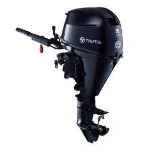 Tohatsu MFS30D 30HP 4-Stroke Outboard Motor – Long (20″) Shaft, Electric start