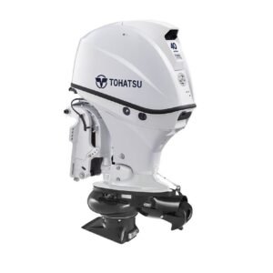 Honda 40hp Outboard | Tiller, Electric Start, 20″ Shaft | BF40D4LHA view 4