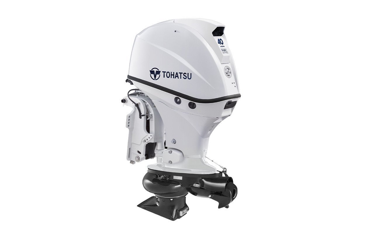 Honda 40hp Outboard | Tiller, Electric Start, 20″ Shaft | BF40D4LHA view 4
