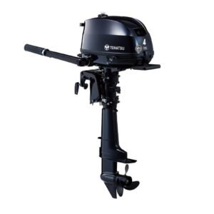 Tohatsu MFS4B 4HP 4-Stroke Outboard Motor – Short (15″) Shaft, Manual start