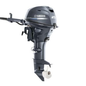 Yamaha F25SMHB 25HP 4-Stroke Outboard Motor – Short (15″) Shaft, Manual start