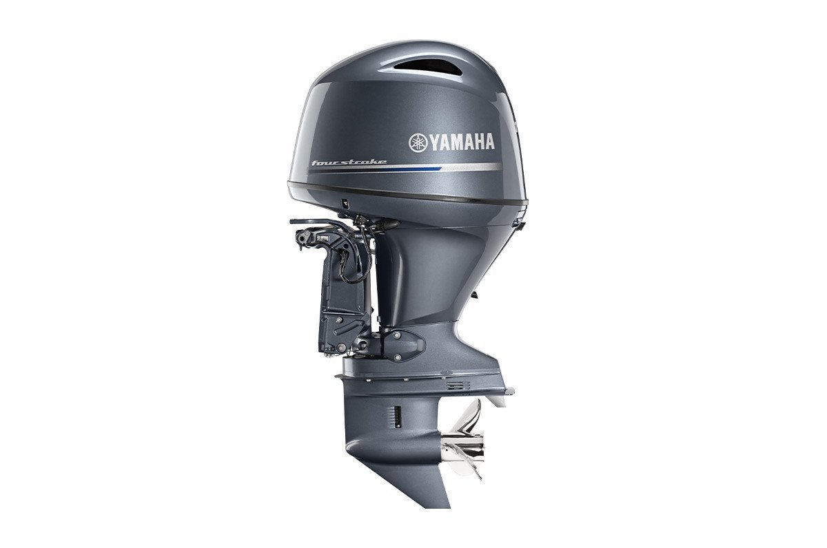 Yamaha 115hp Standard Outboard Motor 20" Shaft Standard Rotation Grey F115LB - Image 2