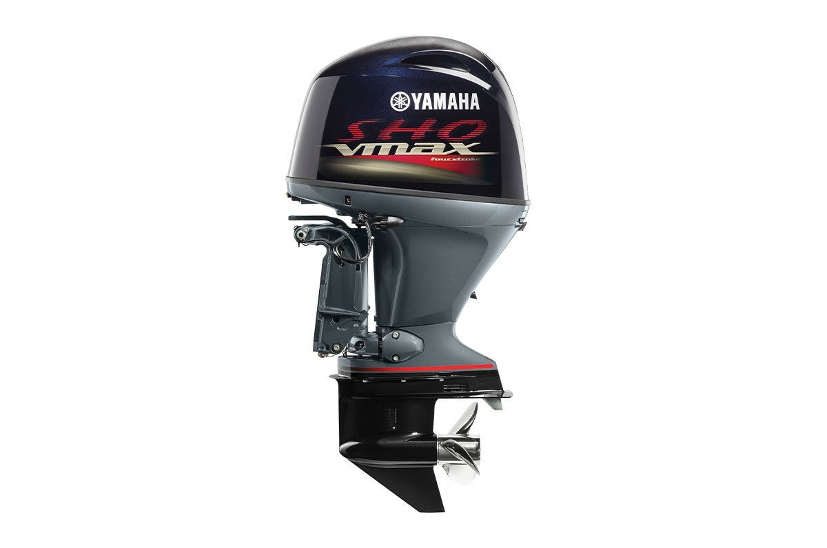 Yamaha 115hp V MAX SHO Outboard Motor 20" Shaft Standard Rotation Grey VF115LB - Image 2