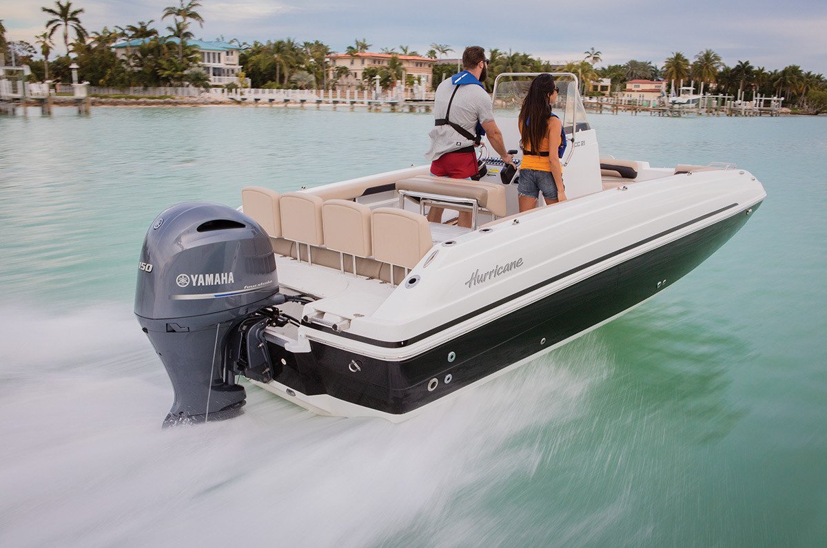 Yamaha 150hp DEC Outboard Motor 25" Shaft Counter Rotation Grey LF150XSA - Image 4
