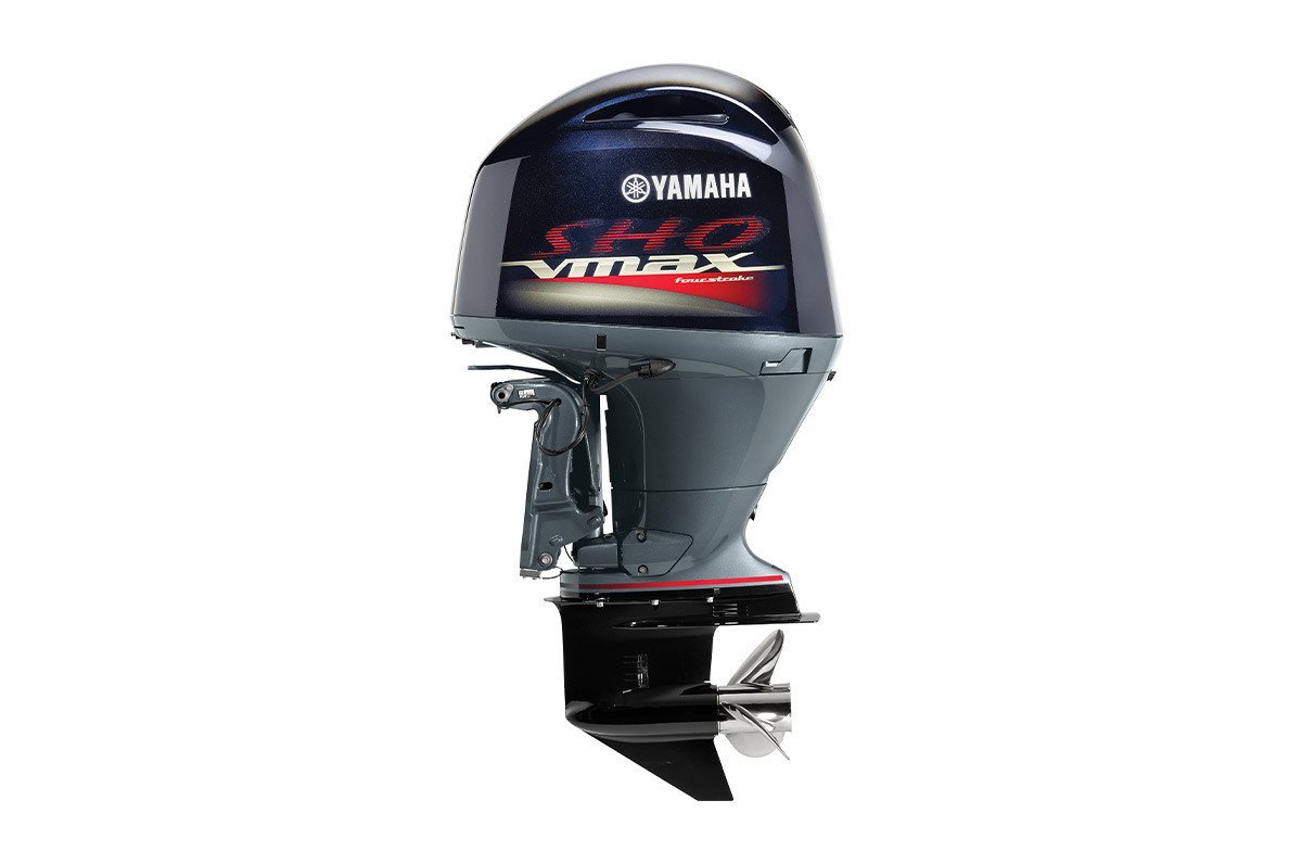 Yamaha 150hp V MAX SHO Outboard Motor 25" Shaft Standard Rotation Grey VF150XB - Image 2