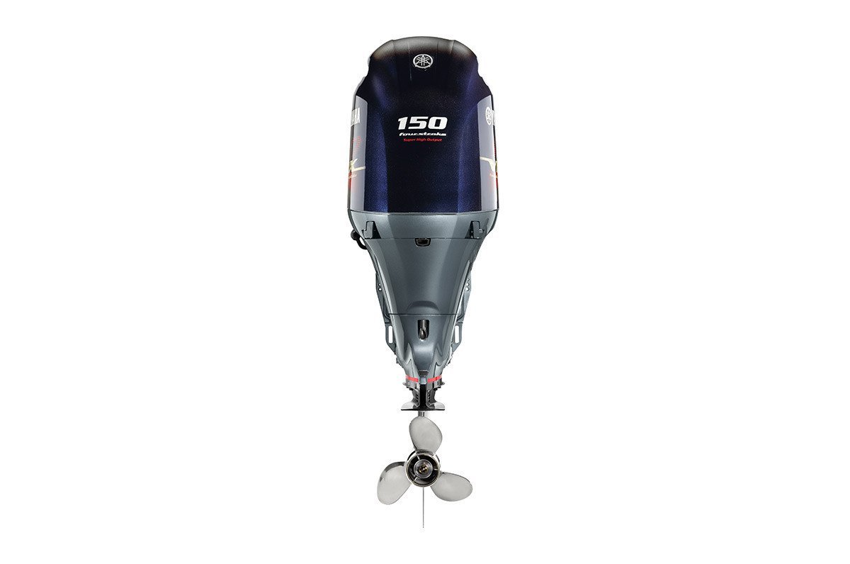 Yamaha 150hp V MAX SHO Outboard Motor 25" Shaft Standard Rotation Grey VF150XB - Image 3