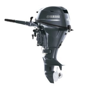 Yamaha 15HP 4-Stroke Outboard Motor | Tiller Steering | Manual Start | 20" Long | Model F15LMHA