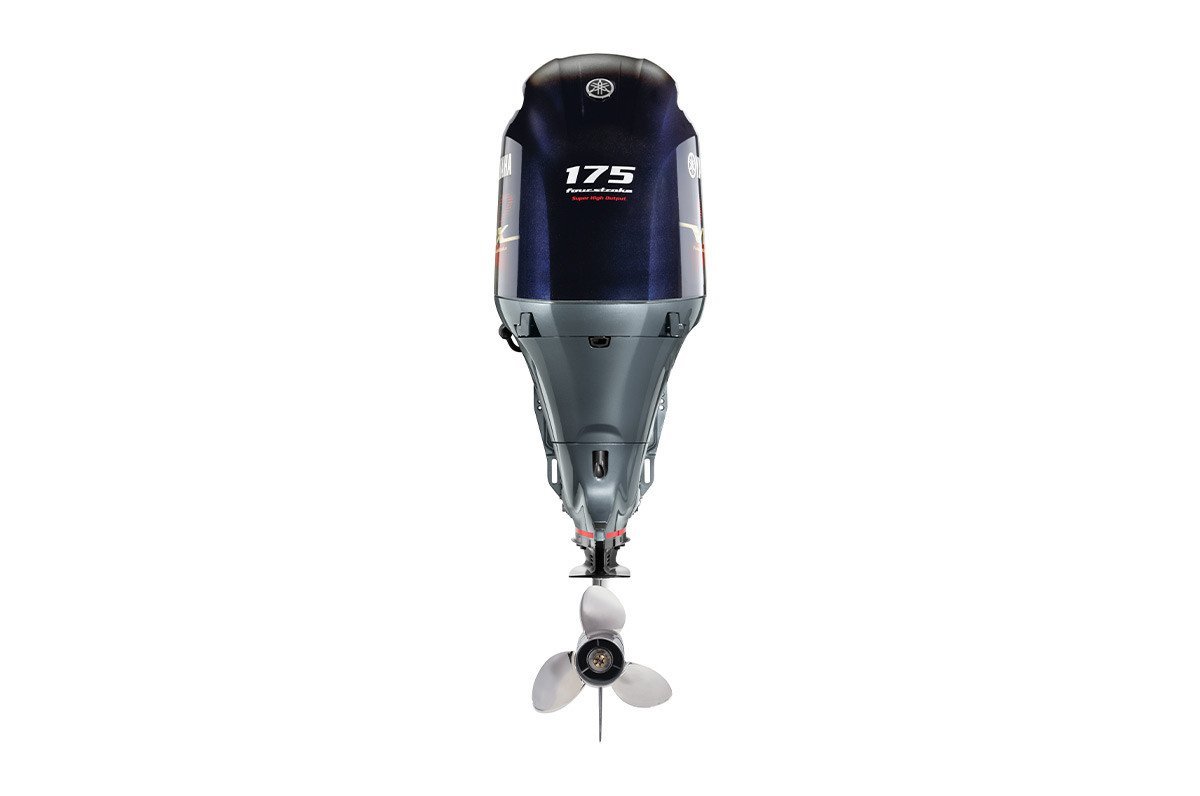 Yamaha 175hp V MAX SHO Outboard Motor 25" Shaft Standard Rotation Grey VF175XB - Image 3