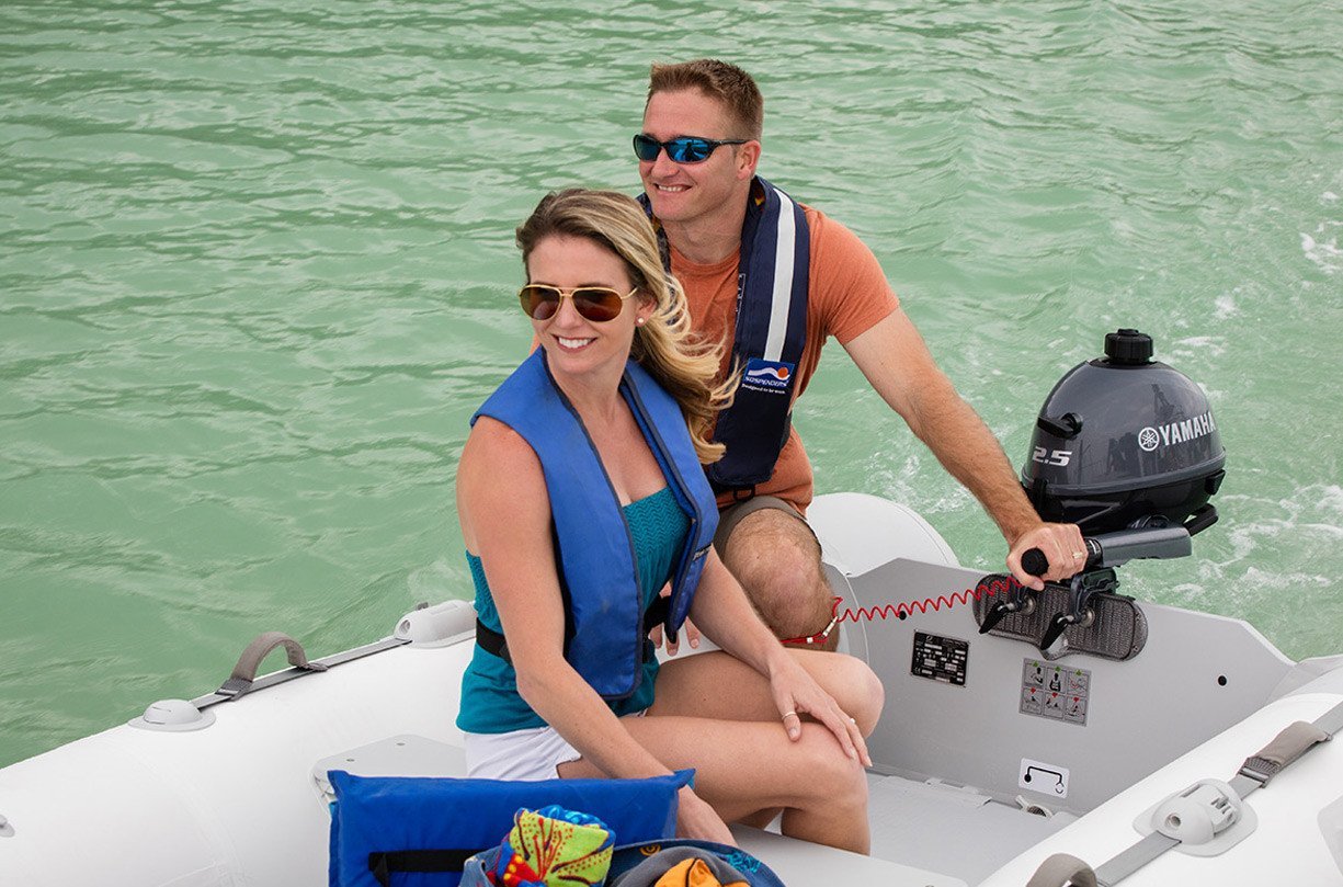 Yamaha 2.5HP 4-Stroke Outboard | Tiller | Manual Start | 20″ Long | F2.5LMHB view 4