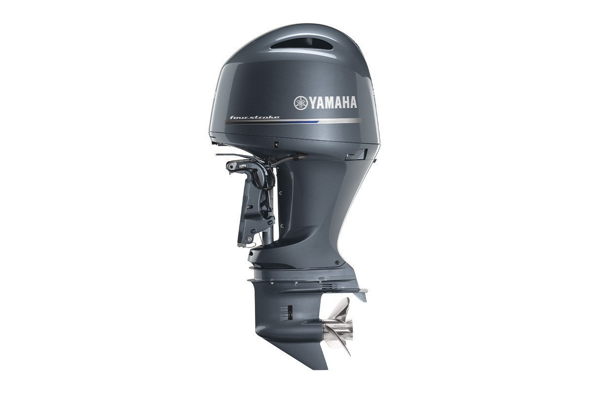 Yamaha 200hp Standard Outboard Motor 25" Shaft Counter Rotation Grey LF200XD - Image 2