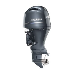 Yamaha 200hp Standard Outboard Motor 25" Shaft Standard Rotation Grey F200XD