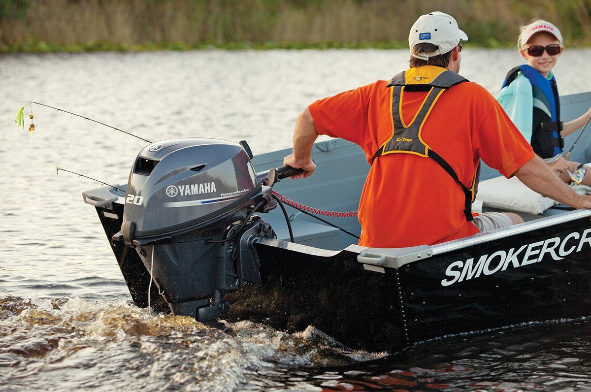 Yamaha 20HP 4-Stroke Outboard Motor | Tiller Steering | Electric + Manual Start | Manual | 20" Long | Model F20LWHB - Image 3